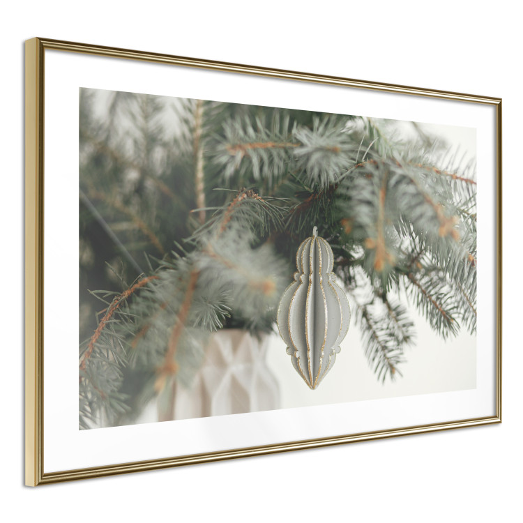 Wall Poster Christmas Decoration - Paper Ornament Hung on Twigs 151700 additionalImage 9