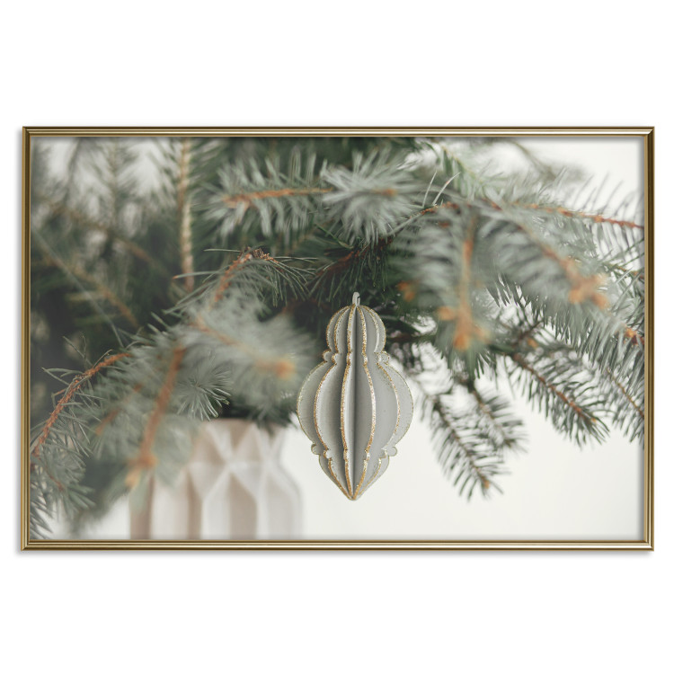 Wall Poster Christmas Decoration - Paper Ornament Hung on Twigs 151700 additionalImage 20