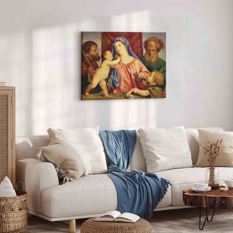 Reproduction Painting Madonna of the Cherries with Joseph, St. Zacharias and John the Baptist 153500 additionalImage 5