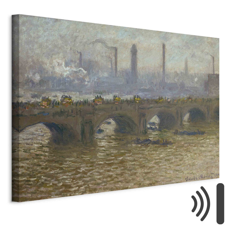 Reproduction Painting Waterloo Bridge, temps gris 155400 additionalImage 8