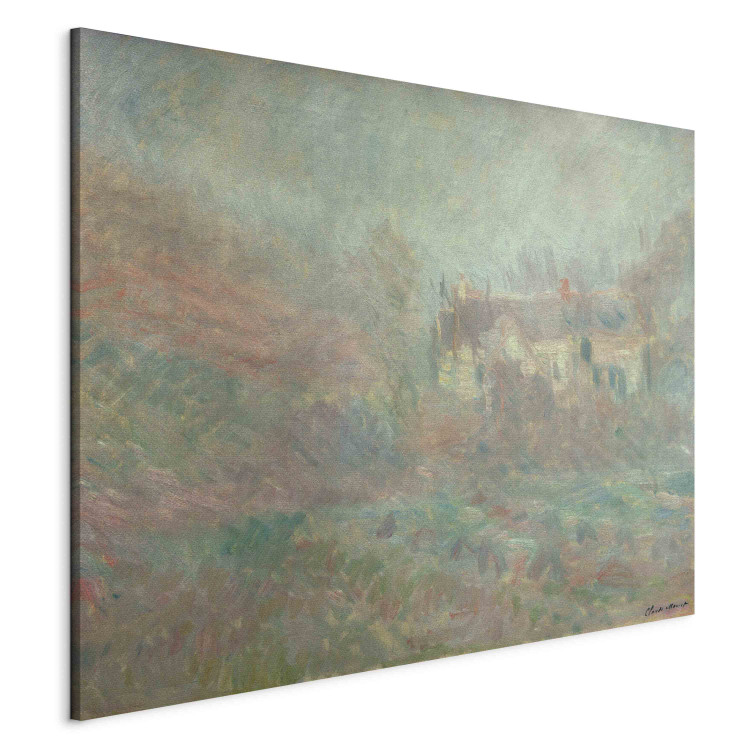 Reproduction Painting Maisons à Falaise, brouillard  159600 additionalImage 2