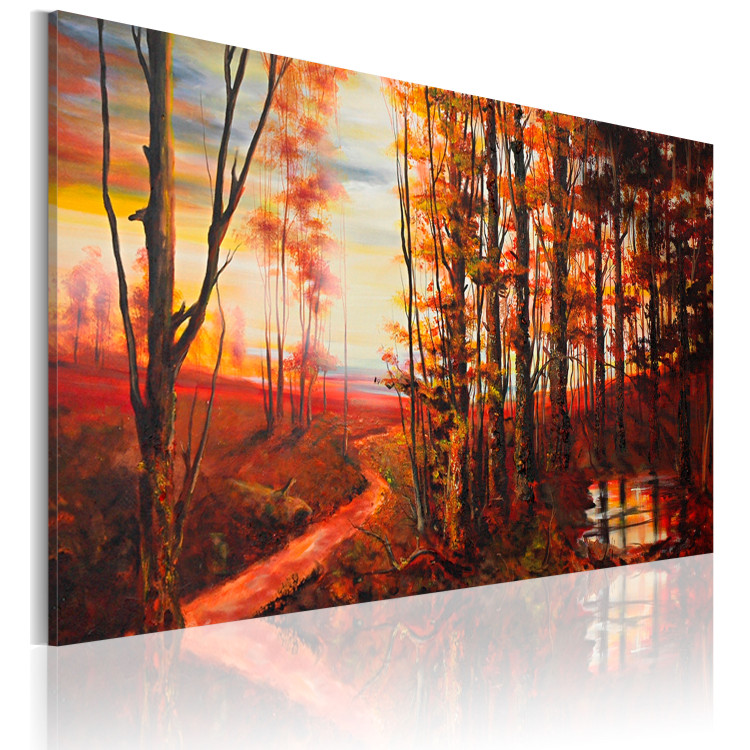 Canvas Print Autumn in warm tone 49600 additionalImage 2