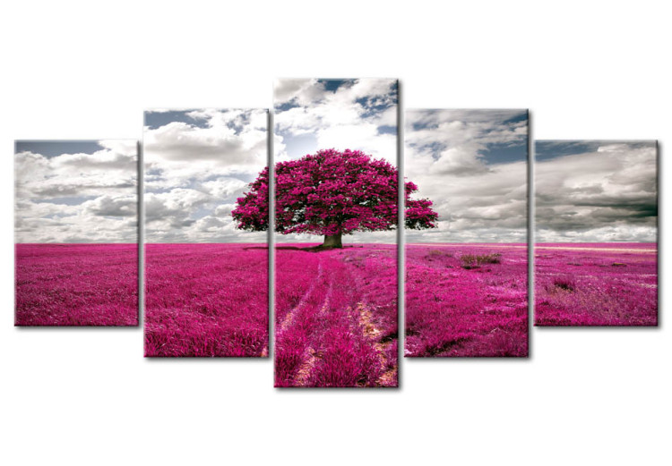 Canvas Print Tree of hope - 5 parts 56200