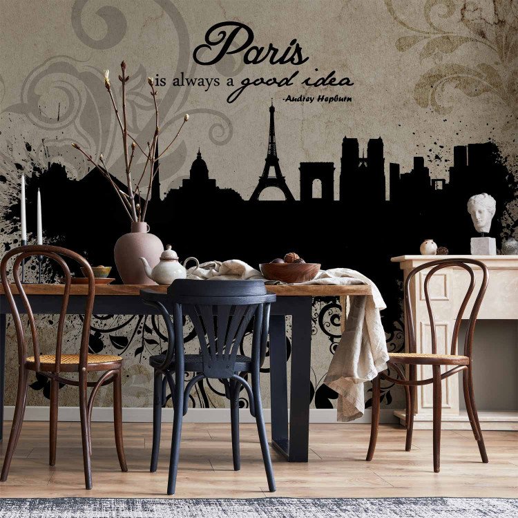 Photo Wallpaper Paris is always a good idea - vintage 59900 additionalImage 4