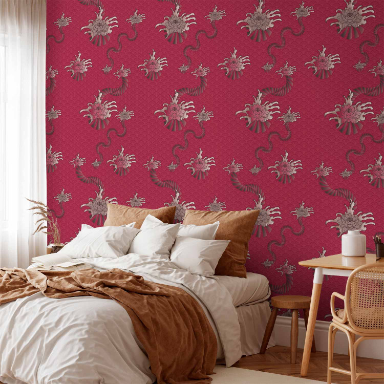 Modern Wallpaper Oriental flower 89100 additionalImage 4