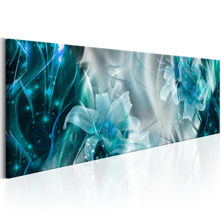Canvas Print Sapphire Flames 92900 additionalImage 2