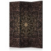 Room Divider Royal Finesse - patterned brown mandala in oriental motif 95300