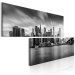 Canvas Black and White Manhattan - Monochromatic Architecture of New York 97500 additionalThumb 2