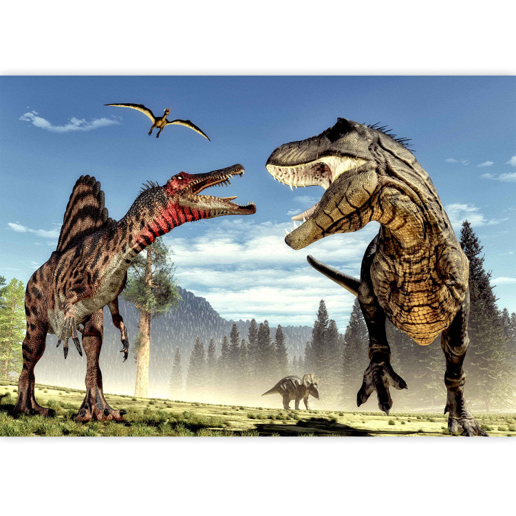 Photo Wallpaper Fighting Dinosaurs 113910 additionalImage 3