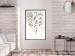 Poster Hanging Branches - green tree leaves on a background with non-uniform colors 116410 additionalThumb 5