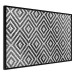 Poster Kitchen Towel - black and white composition with geometric texture 117210 additionalThumb 10