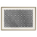 Poster Kitchen Towel - black and white composition with geometric texture 117210 additionalThumb 19