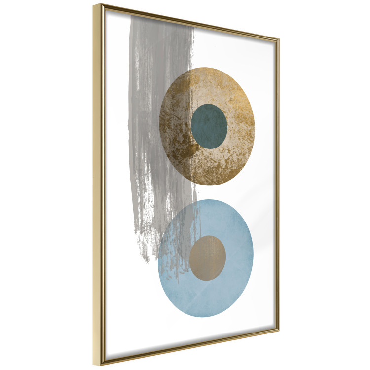 Wall Poster Abstract Symmetry - geometric colorful composition in four circles 117910 additionalImage 12