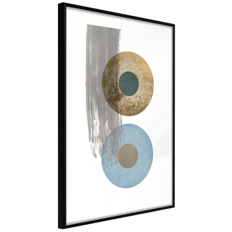 Wall Poster Abstract Symmetry - geometric colorful composition in four circles 117910 additionalImage 13