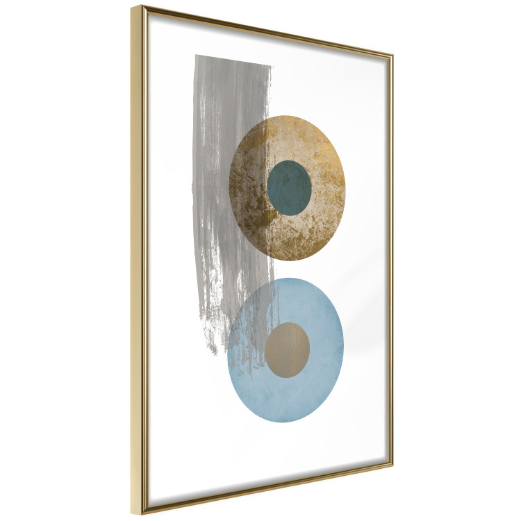 Wall Poster Abstract Symmetry - geometric colorful composition in four circles 117910 additionalImage 8