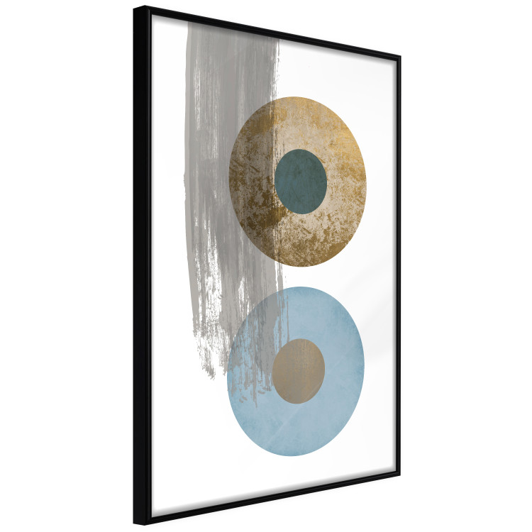 Wall Poster Abstract Symmetry - geometric colorful composition in four circles 117910 additionalImage 10