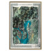 Wall Poster Isometric Map: Eastern Norway - view of green mountains and sea 118510 additionalThumb 27