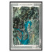 Wall Poster Isometric Map: Eastern Norway - view of green mountains and sea 118510 additionalThumb 24