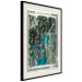 Wall Poster Isometric Map: Eastern Norway - view of green mountains and sea 118510 additionalThumb 3