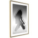 Wall Poster Sensual Dance - black and white composition with a woman with long hair 121910 additionalThumb 8