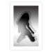 Wall Poster Sensual Dance - black and white composition with a woman with long hair 121910 additionalThumb 25