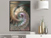 Wall Poster Fractal Vortex - colorful abstract pattern of ornaments in a vortex form 122610 additionalThumb 8
