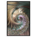 Wall Poster Fractal Vortex - colorful abstract pattern of ornaments in a vortex form 122610 additionalThumb 24