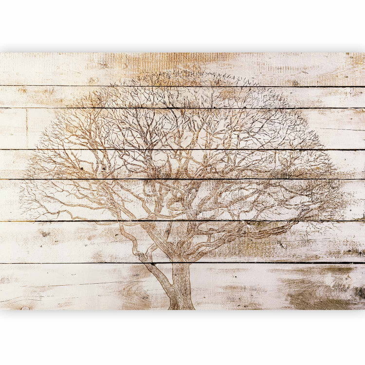 Wall Mural Tree on Boards 127810 additionalImage 5