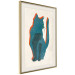 Wall Poster Feline Moods - abstract two-color cat on light beige background 129610 additionalThumb 3