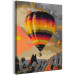 Paint by Number Kit Colourful Balloon 132310 additionalThumb 3