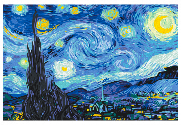 Paint by Number Kit Van Gogh's Starry Night 132410 additionalImage 6