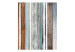 Folding Screen Arranged Colors (3-piece) - composition in colorful wooden planks 133010 additionalThumb 3