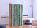 Folding Screen Arranged Colors (3-piece) - composition in colorful wooden planks 133010 additionalThumb 2