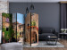 Room Separator Tuscan Alley II - Italian architecture of brick buildings in summer 134010 additionalThumb 4