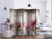 Room Divider Vintage Magnolias II (5-piece) - pink flowers and uneven background 134310 additionalThumb 2