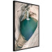 Poster Hidden Refreshment - landscape of turquoise water among rocky cliffs 135310 additionalThumb 3