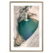 Poster Hidden Refreshment - landscape of turquoise water among rocky cliffs 135310 additionalThumb 13