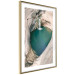 Poster Hidden Refreshment - landscape of turquoise water among rocky cliffs 135310 additionalThumb 2