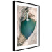 Poster Hidden Refreshment - landscape of turquoise water among rocky cliffs 135310 additionalThumb 4