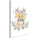 Canvas Forest Fox - Colorful illustration for children with flowers 135710 additionalThumb 2