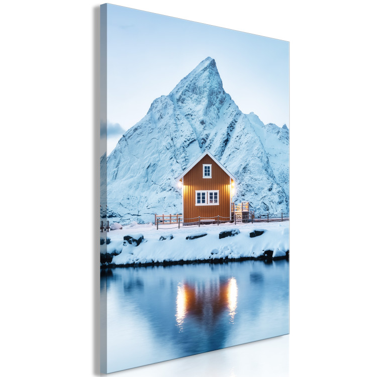 Canvas Cottage in Norway (1 Part) Vertical 138710 additionalImage 2