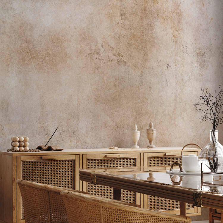 Wall Mural Light etude - background with raw concrete texture in warm tones 143810 additionalImage 7