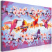 Paint by Number Kit Chirping - Colorful Hummingbirds and Purple Flowering Twigs 144610 additionalThumb 5