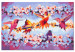 Paint by Number Kit Chirping - Colorful Hummingbirds and Purple Flowering Twigs 144610 additionalThumb 3