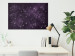 Canvas Art Print Landscape in Space (1-piece) - stars and names of their constellations 145310 additionalThumb 3