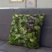 Decorative Microfiber Pillow Laying green - a lush vegetation in a detailed representation cushions 146810 additionalThumb 3