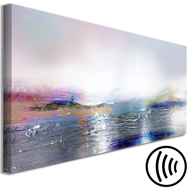 Canvas Silvery Landscape (1 Part) Narrow 150010 additionalImage 6