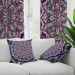 Decorative Microfiber Pillow Purple Mandala - Composition With Oriental Ornamentation 151310 additionalThumb 3
