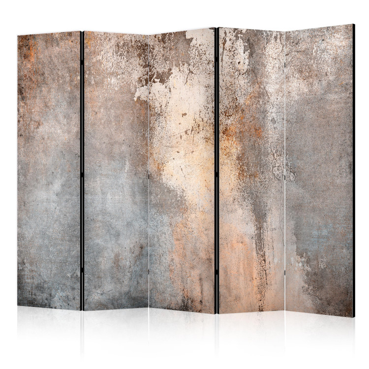 Room Divider Screen Natural Wall - Decorative Surface in Warm Tones II [Room Dividers] 151410