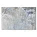 Acrylic print Trees in the Fog - Nature in Gray and Blue Shades [Glass] 151510 additionalThumb 2